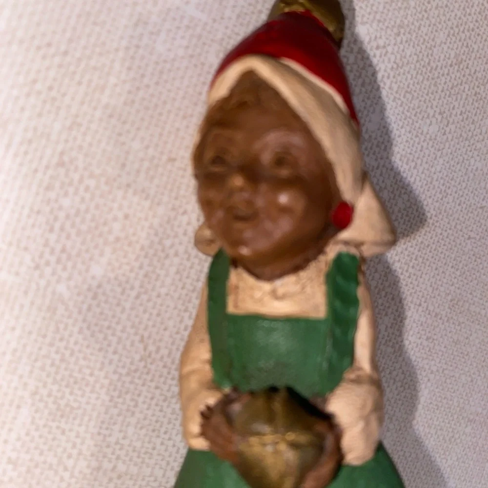 Vintage Tom Clark 1986  I‎ Jingle Lady Christmas Figurine Decoration
